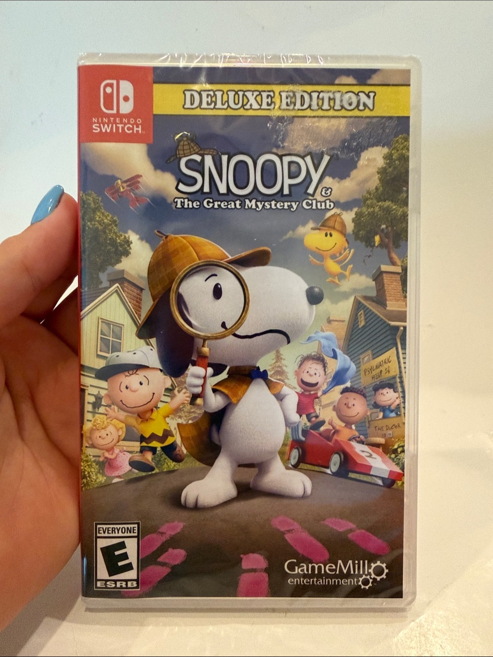 NWT Nintendo Switch Deluxe Edition Snoopy Game Everyone Untested Unopened